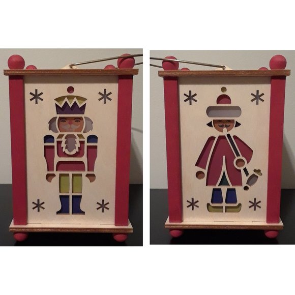 Seiffener Volkskunst Other - Erzgebirge Folk Art Lantern by Seiffener Volkskunst